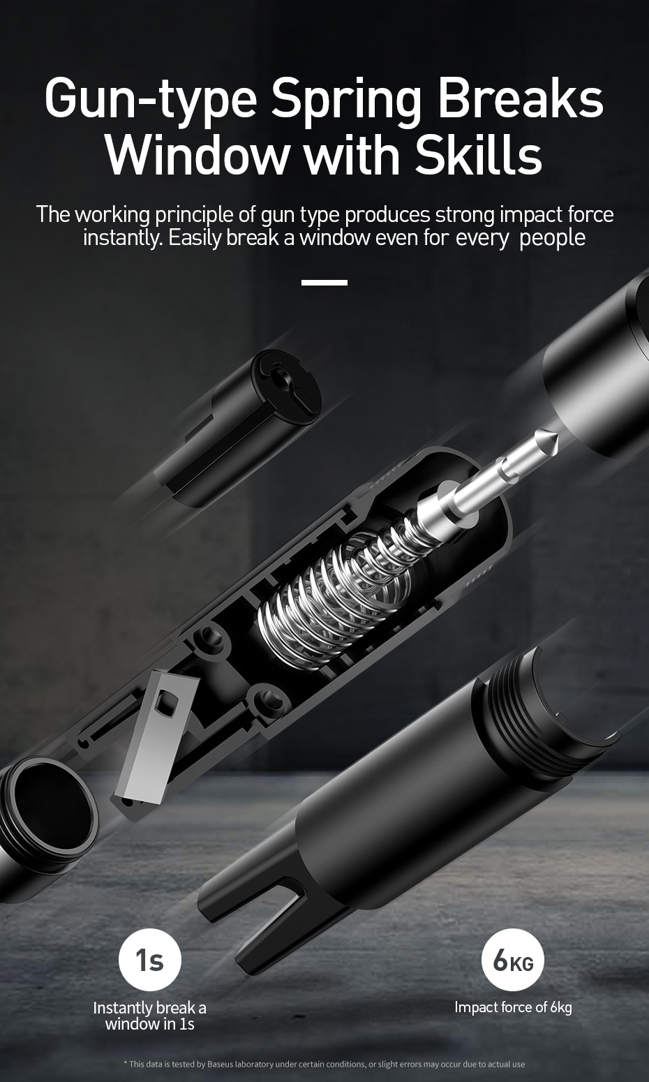 Xiaomi Baseus Car Emergency Glass Breaker Hammer Xiaomi Baseus Car Emergency Glass Breaker Hammer