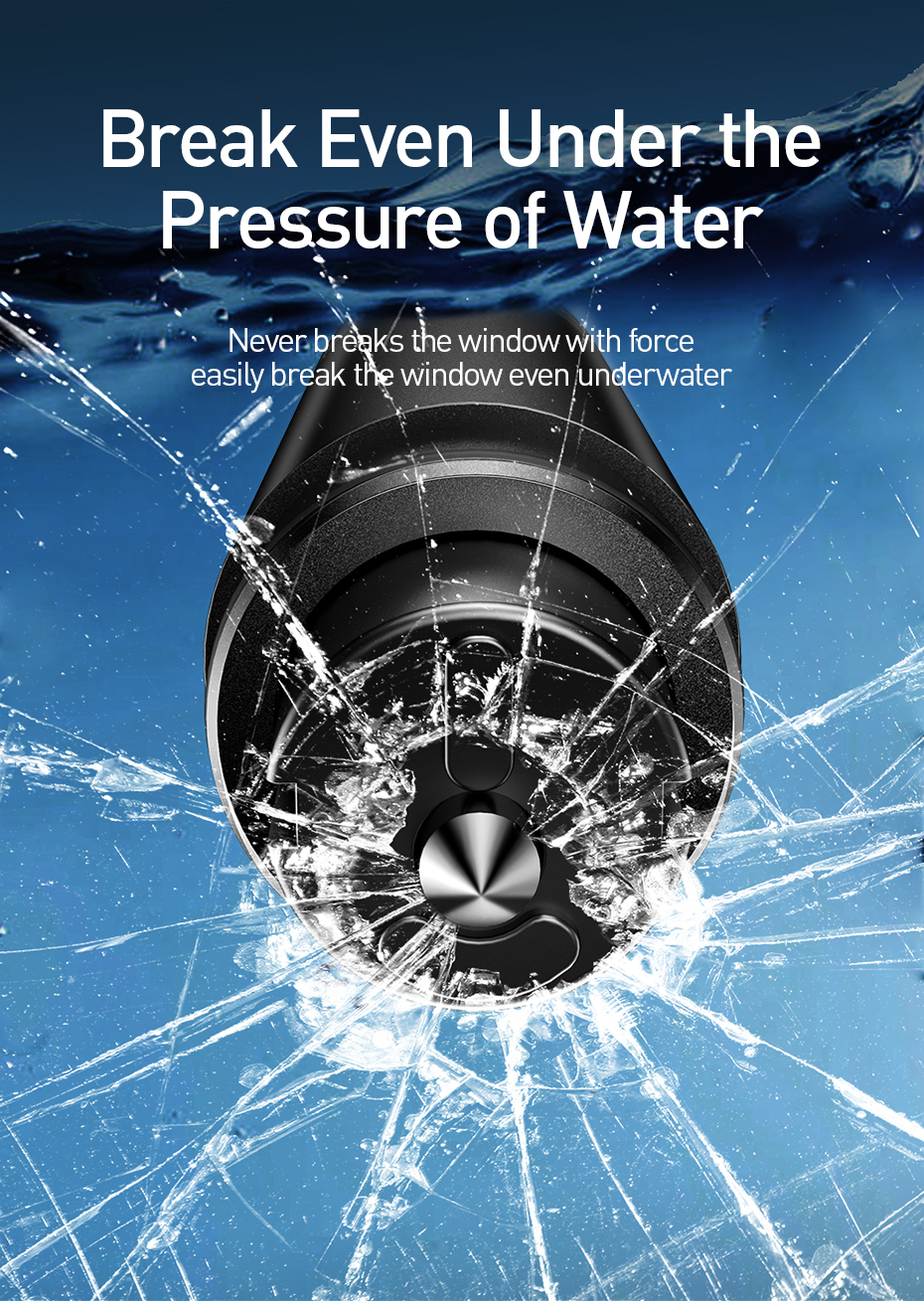 Xiaomi Baseus Car Emergency Glass Breaker Hammer Xiaomi Baseus Car Emergency Glass Breaker Hammer