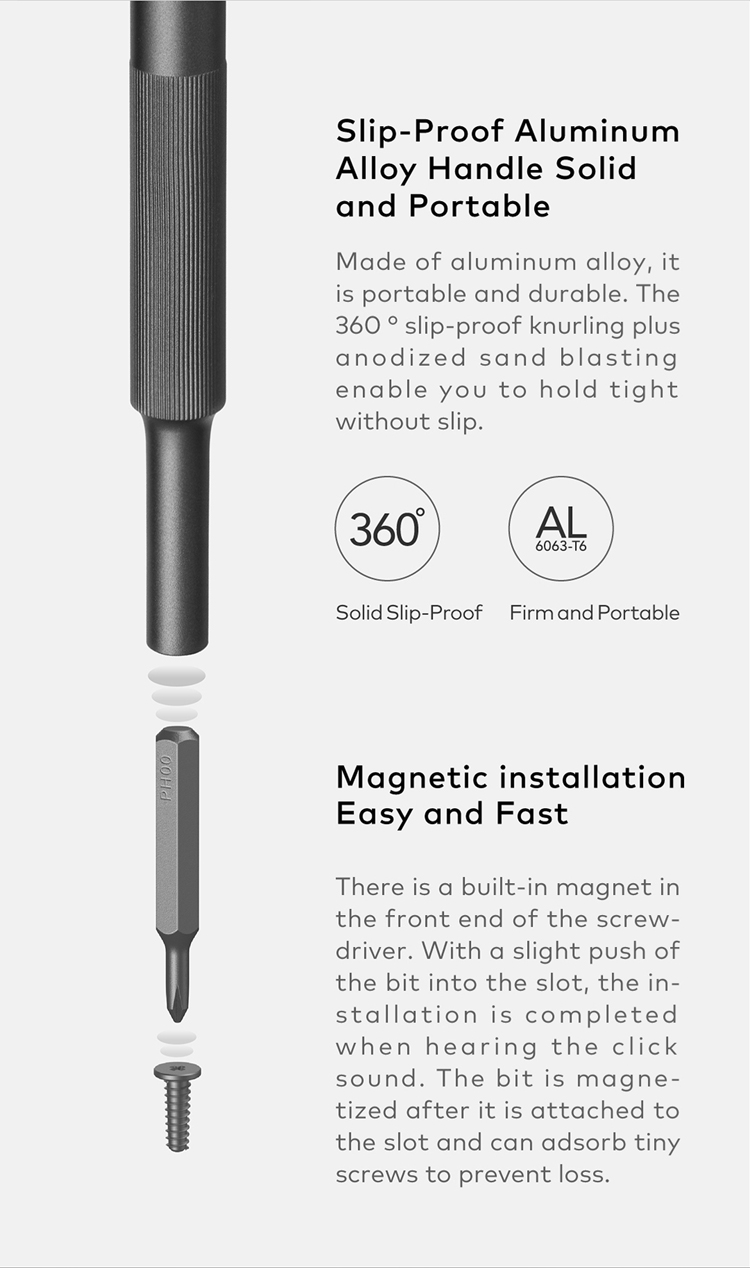 Xiaomi HOTO 28 in 1 Manual Precision Screwdriver Set Xiaomi HOTO 28 in 1 Manual Precision Screwdriver Set