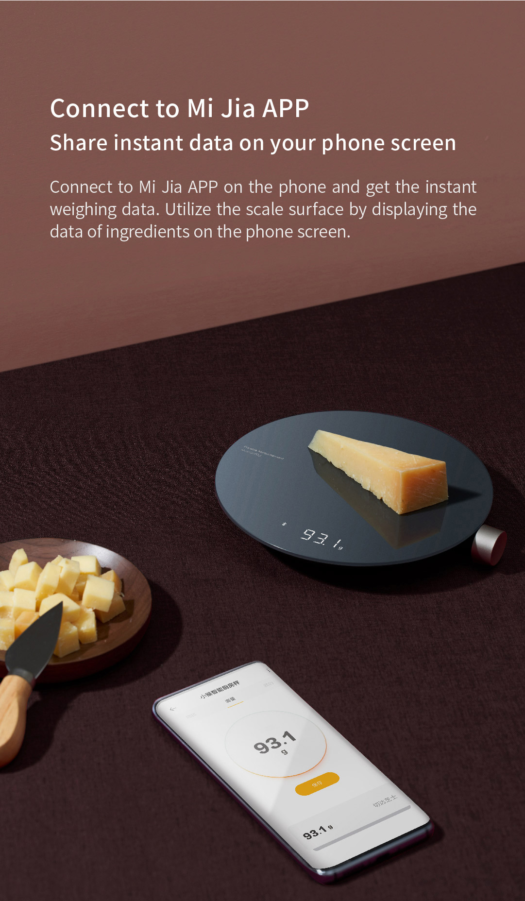 Xiaomi HOTO Smart Kitchen Scale @Rs 6999