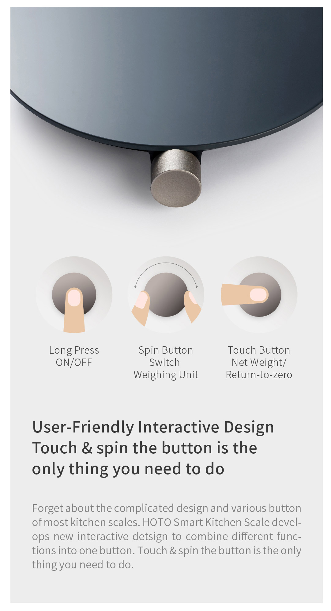 Xiaomi HOTO Smart Kitchen Scale