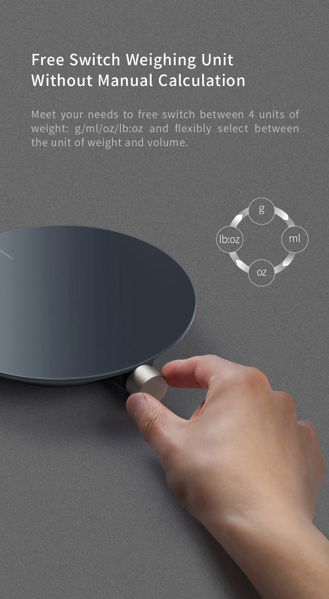 Xiaomi HOTO Smart Kitchen Scale @Rs 6999