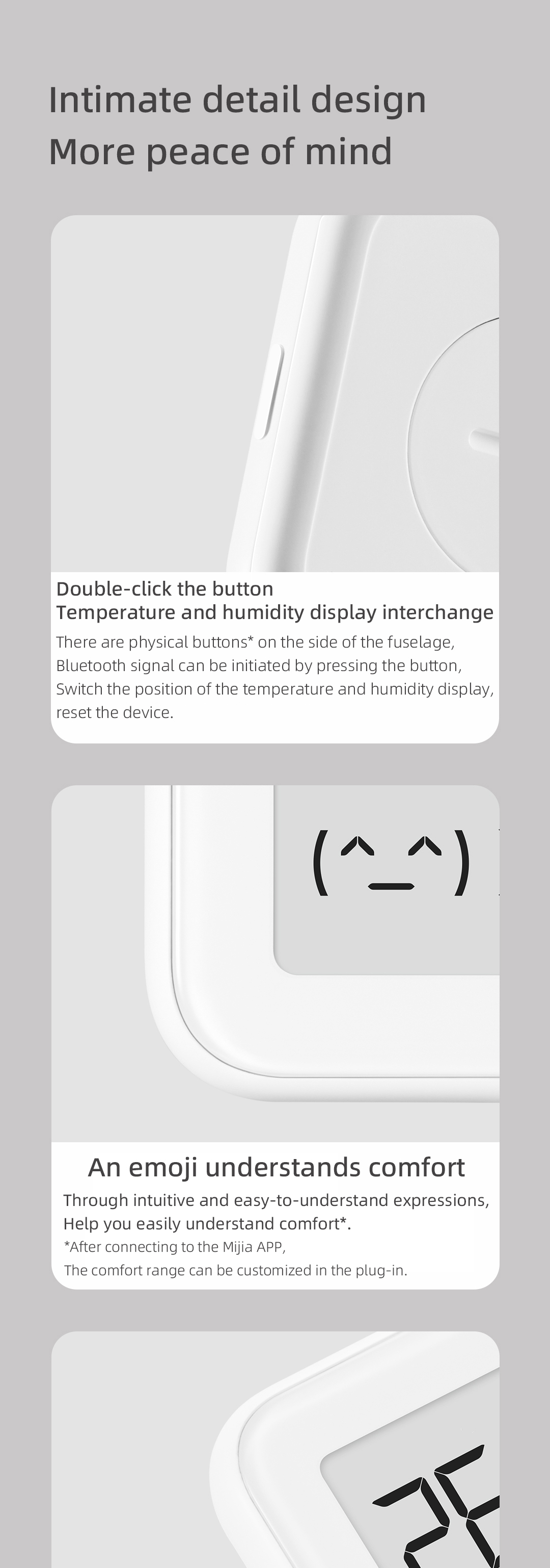 Xiaomi Electronic Temperature and Humidity Meter