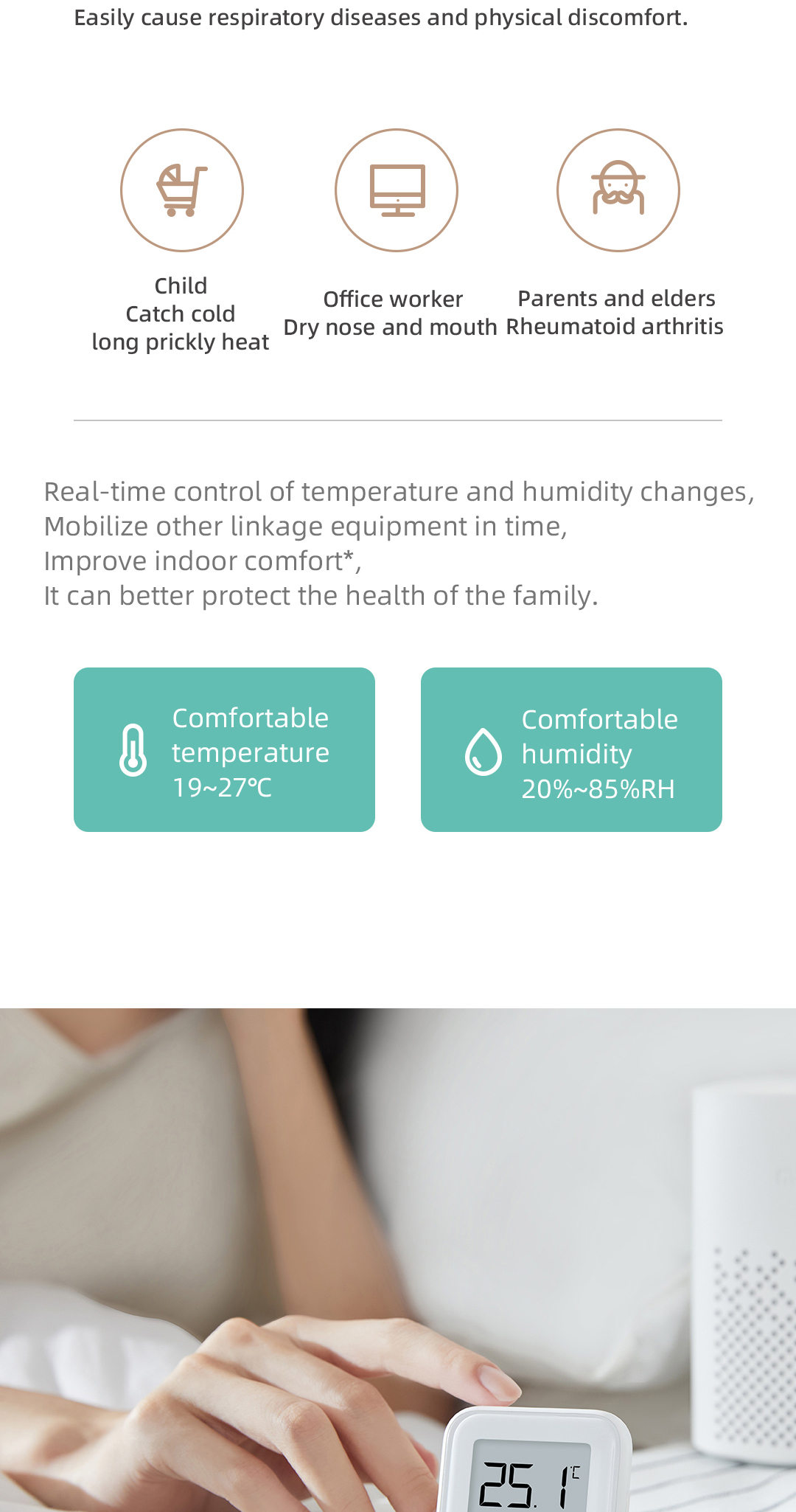 Xiaomi Electronic Temperature and Humidity Meter