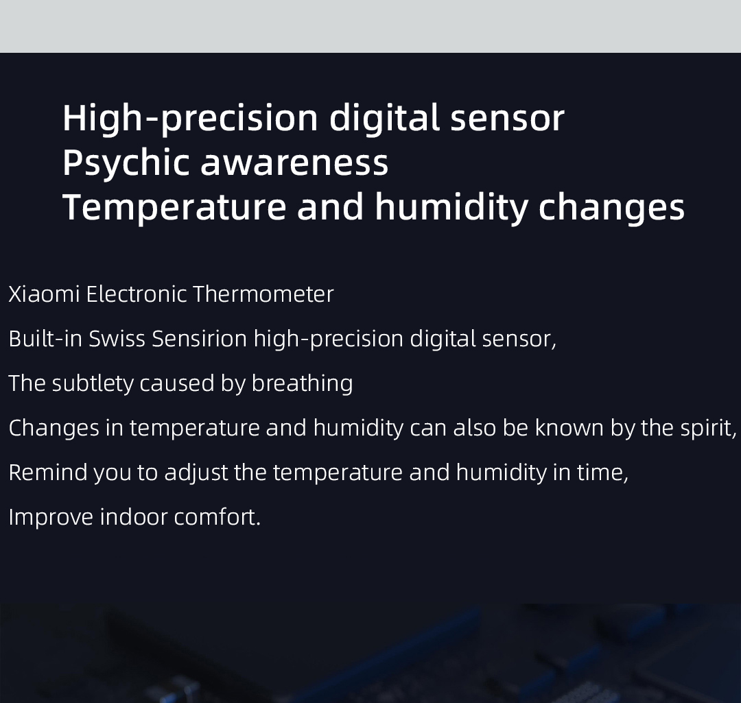 Xiaomi Electronic Temperature and Humidity Meter
