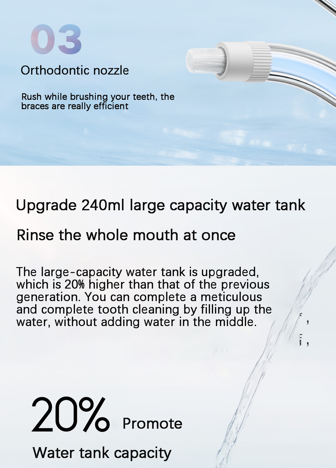 Mi Electric Oral Irrigator F300 Mi Electric Oral Irrigator F300