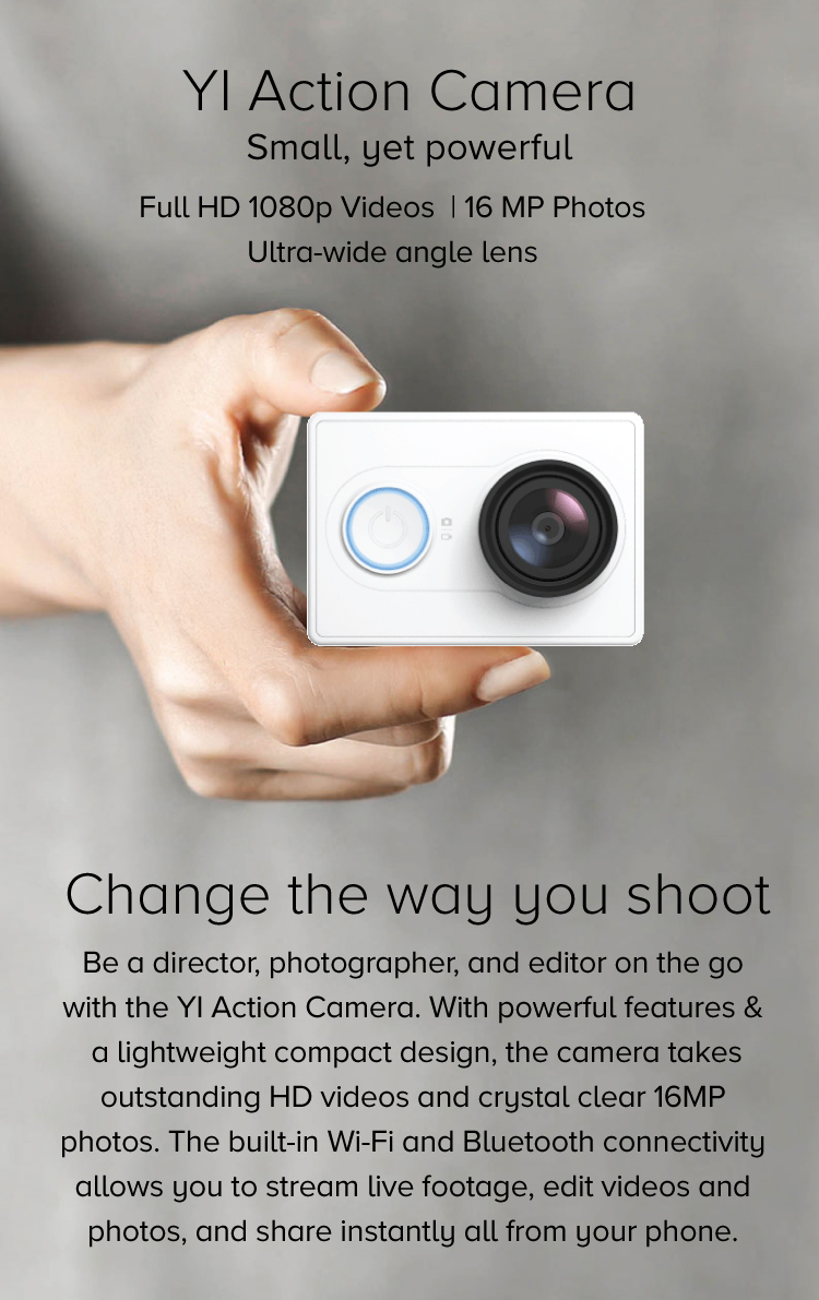 Xiaoyi Yi Action Camera
