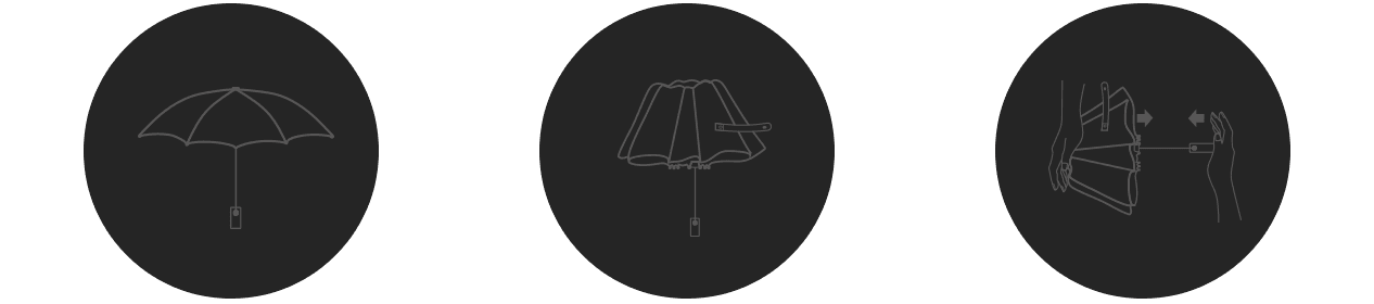 Mi Automatic Folding Umbrella