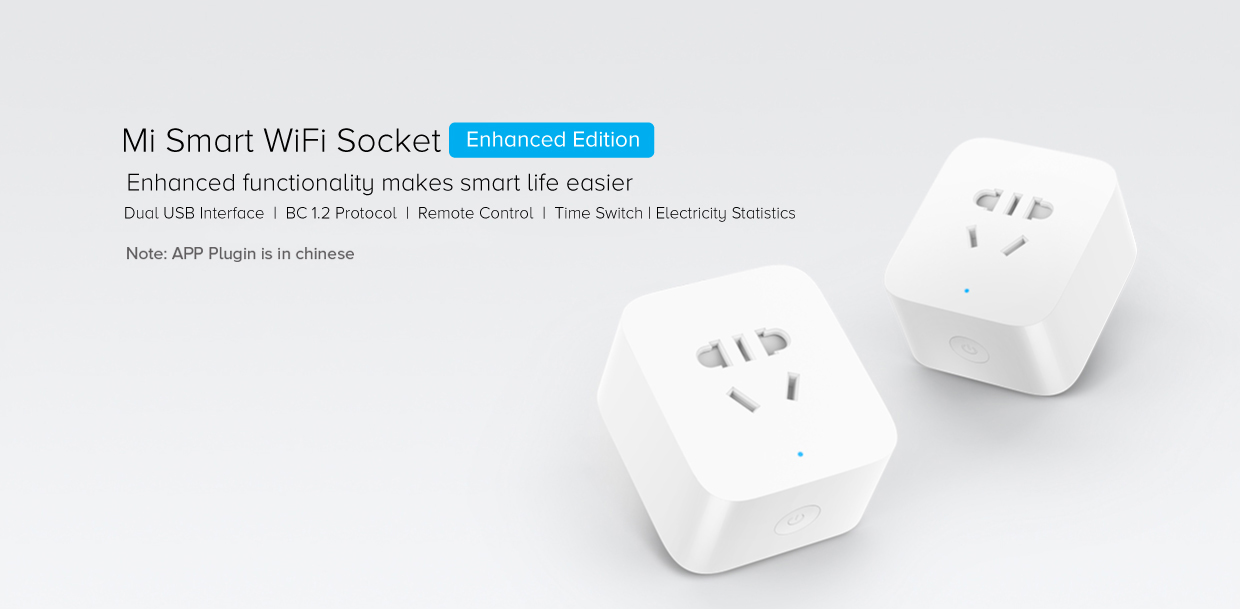 Mi Smart WiFi Socket Enhanced Version