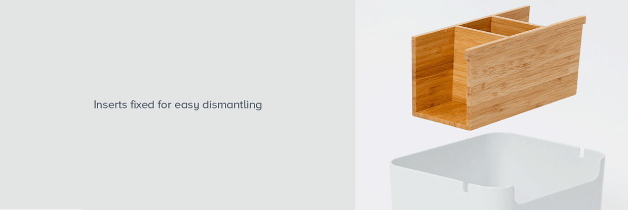 Mi Bamboo Fiber Desktop Storage Box