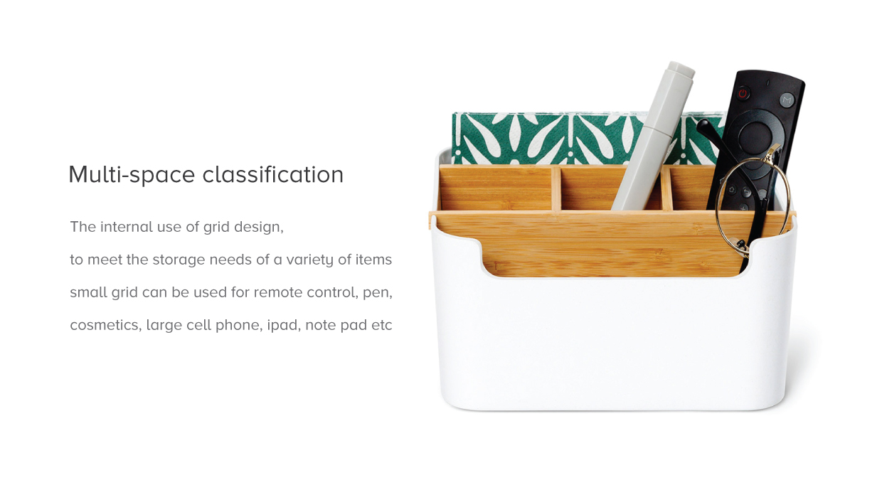 Mi Bamboo Fiber Desktop Storage Box