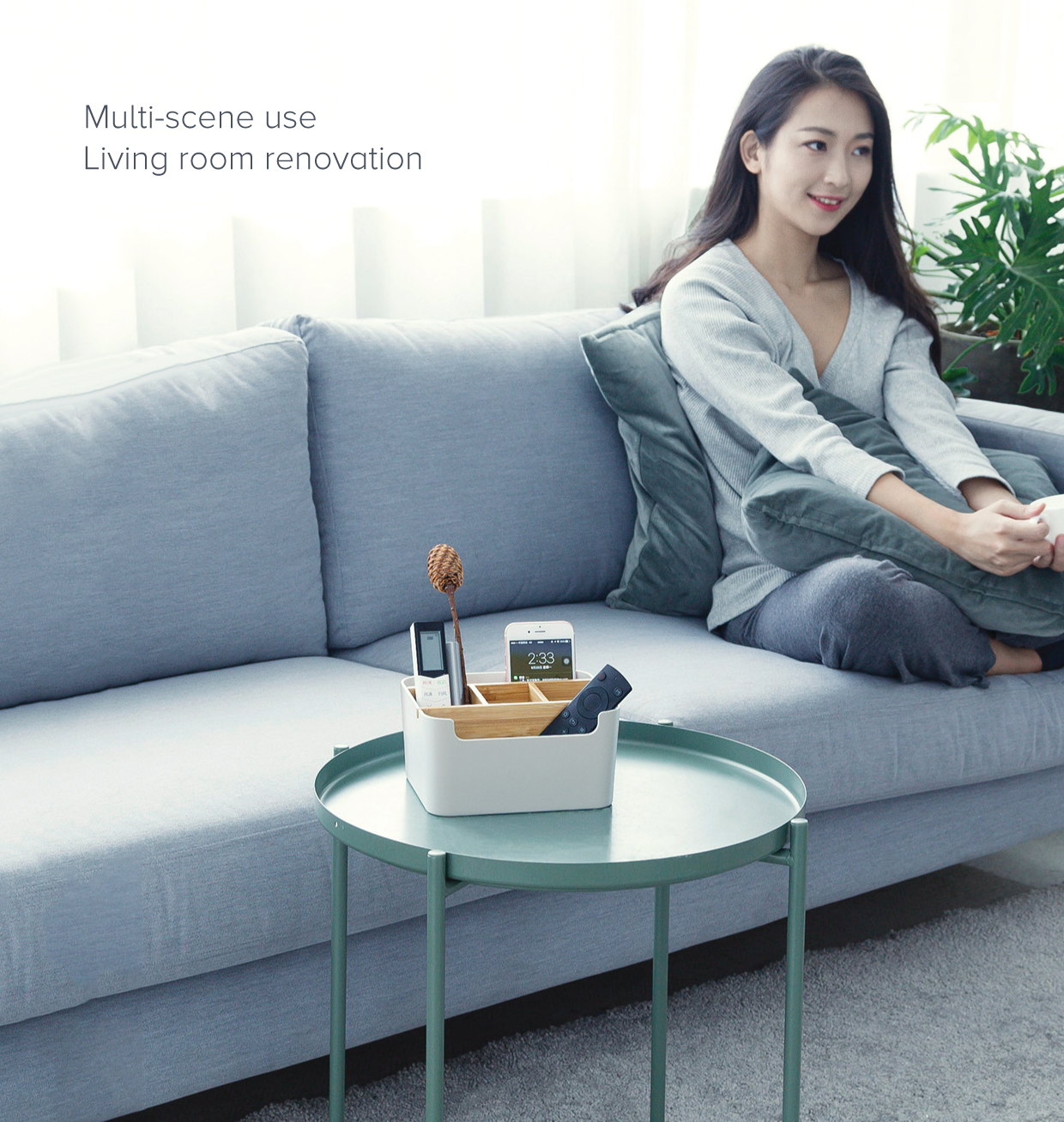 Mi Bamboo Fiber Desktop Storage Box