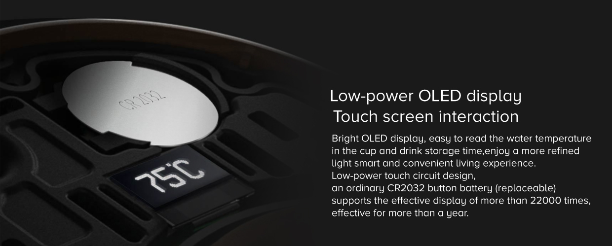 Mi Touch Display Vacuum Insulated Mug