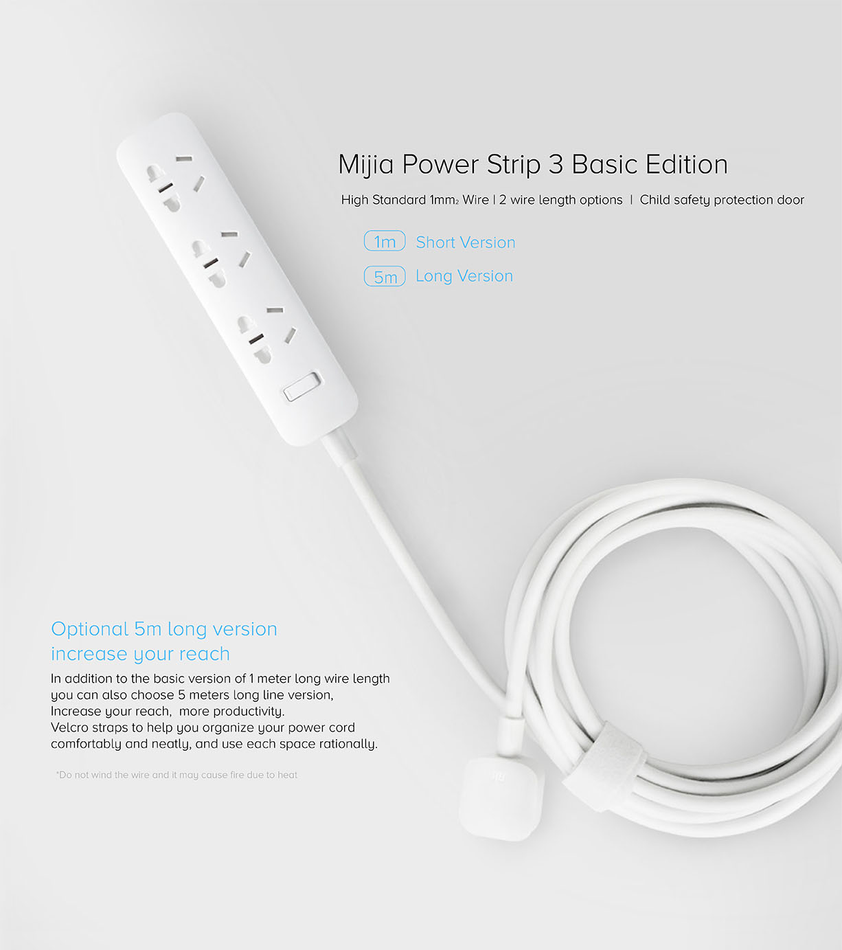 Mi Power Strip 3 Basic Edition