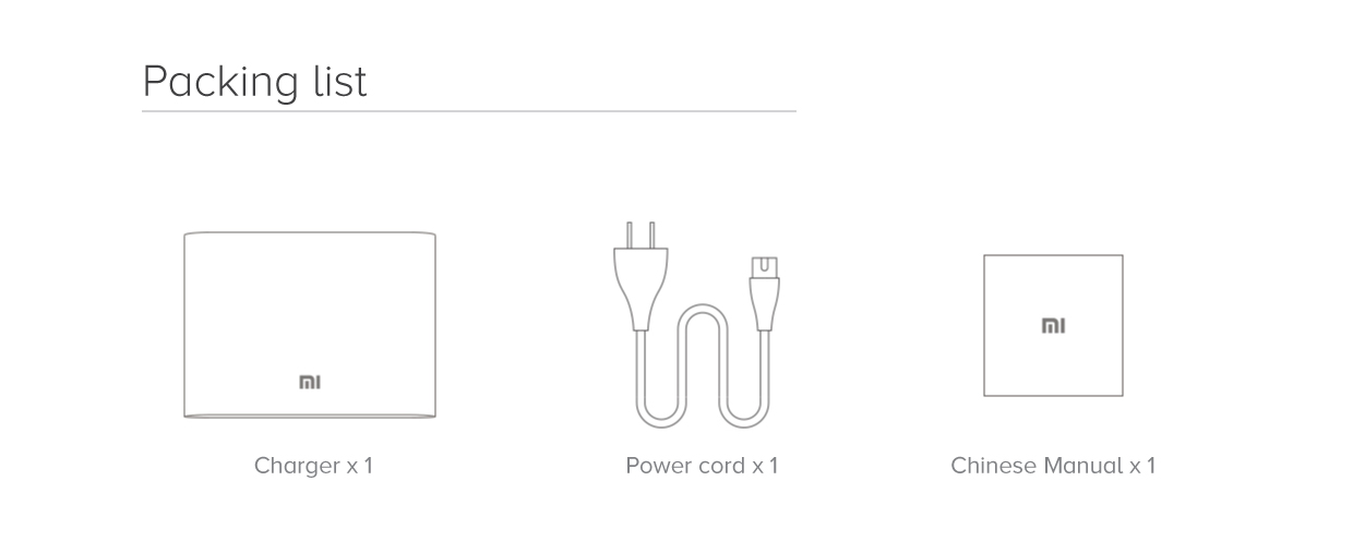 Mi USB Charger 60W Fast Charge Version (6 Ports) Mi USB Charger 60W Fast Charge Version (6 Ports)