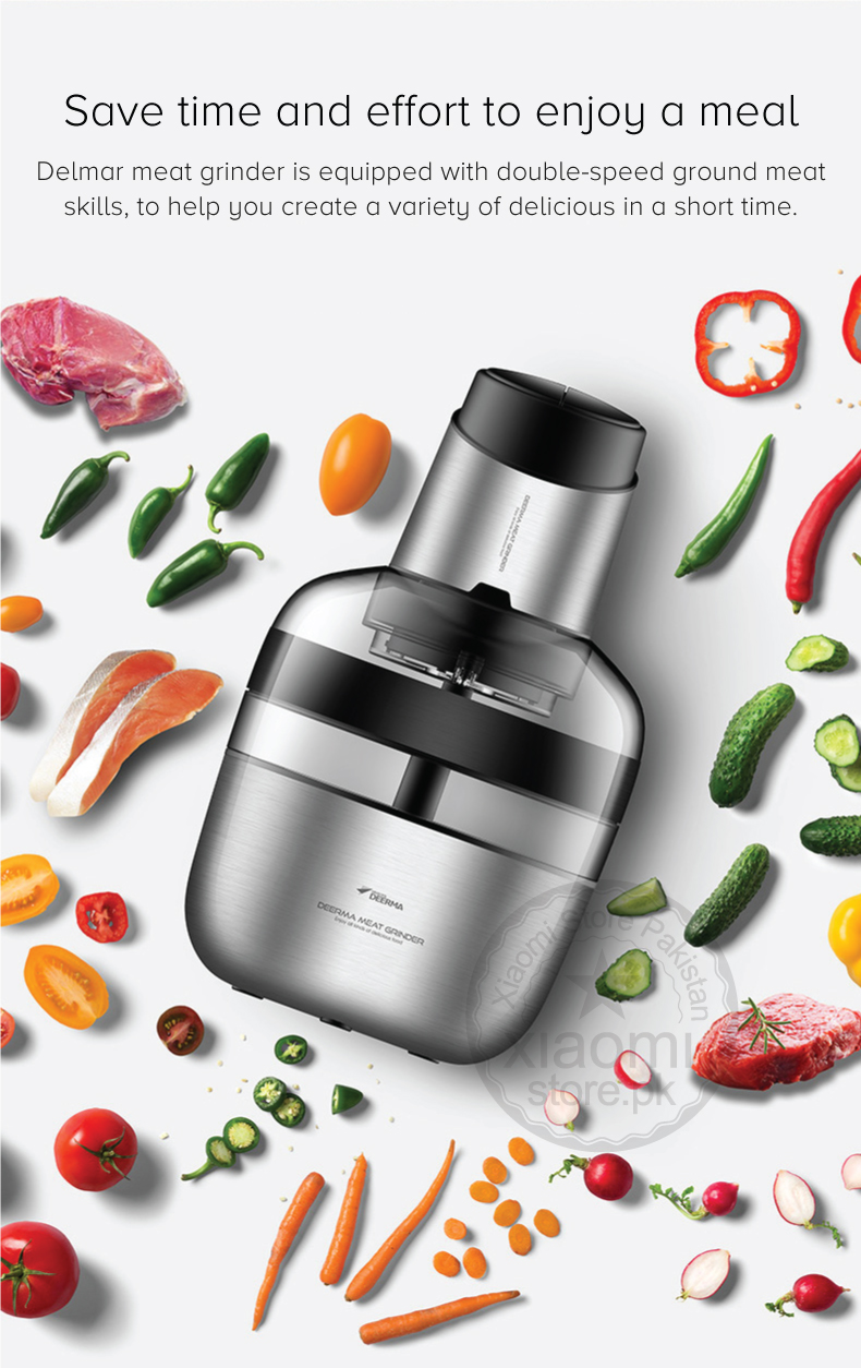 Mi Deerma Stainless Steel Meat Grinder Mi Deerma Stainless Steel Meat Grinder