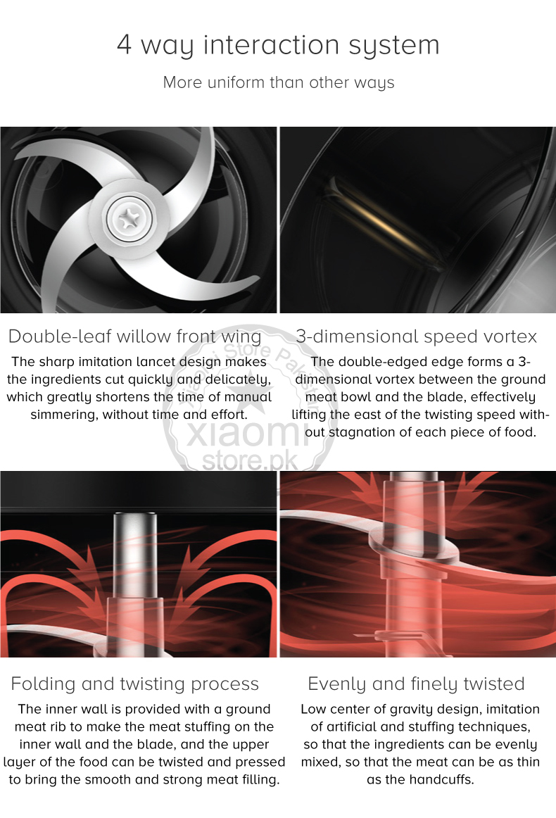 Mi Deerma Stainless Steel Meat Grinder Mi Deerma Stainless Steel Meat Grinder