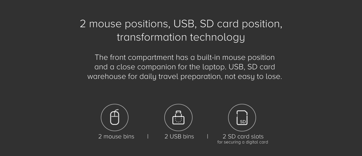 Mi Geek Shoulder Backpack