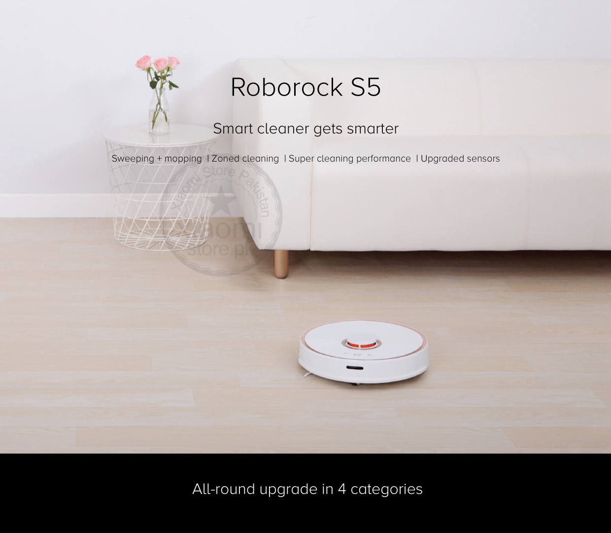 Mi Robotic S5 Vacuum and Mop Cleaner