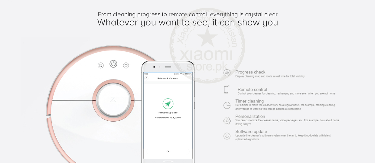 Mi Robotic S5 Vacuum and Mop Cleaner