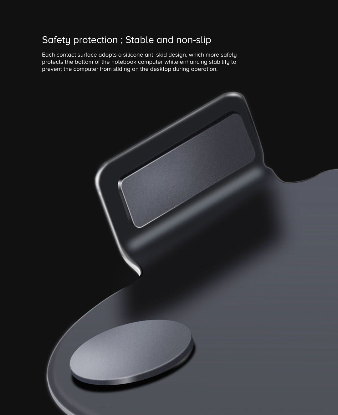 DiiZiGN Laptop Stand with Phone Holder DiiZiGN Laptop Stand with Phone Holder