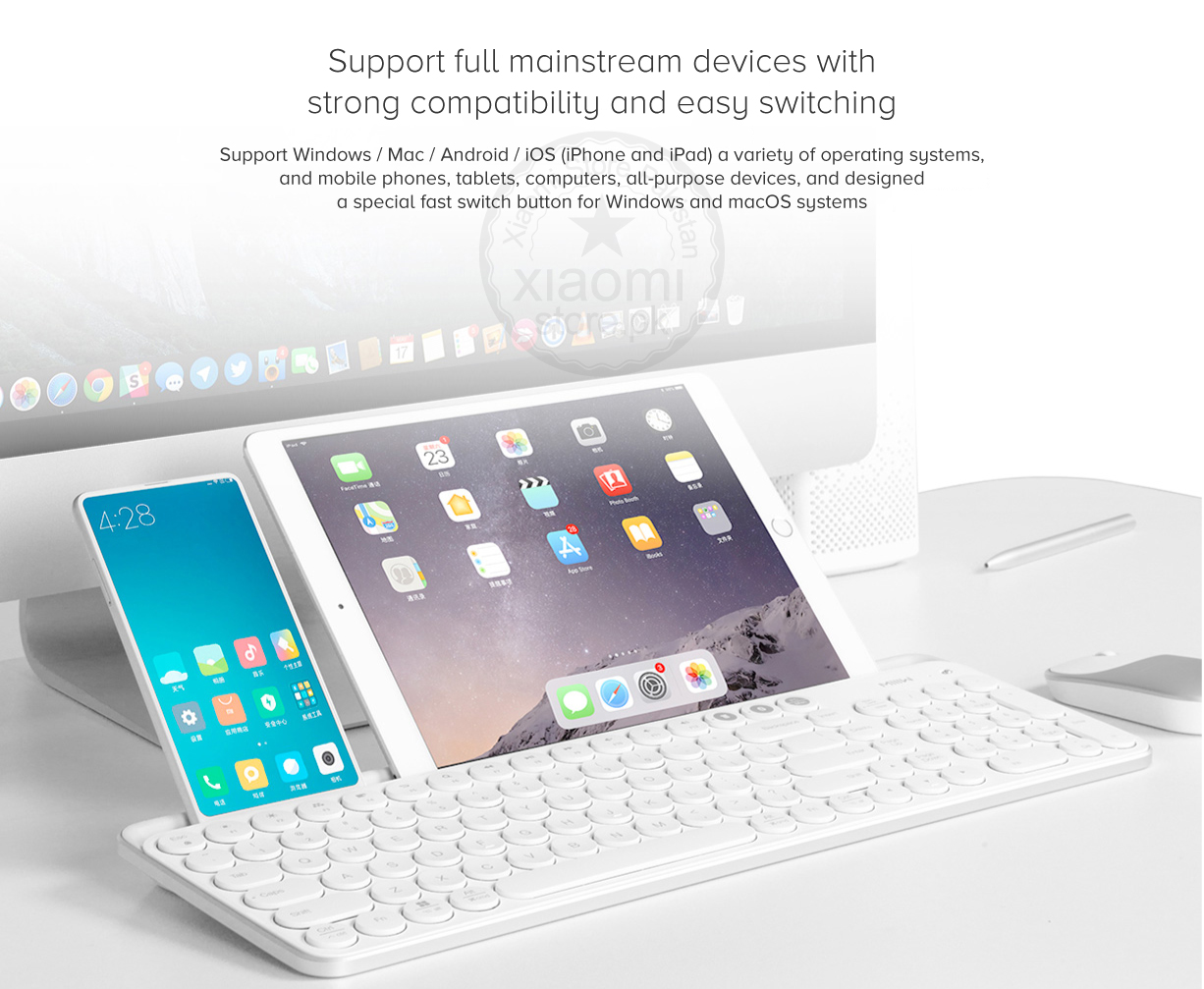 MIIIW Bluetooth Dual Mode Keyboard MIIIW Bluetooth Dual Mode Keyboard