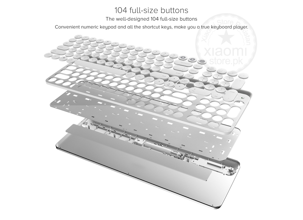 MIIIW Bluetooth Dual Mode Keyboard MIIIW Bluetooth Dual Mode Keyboard