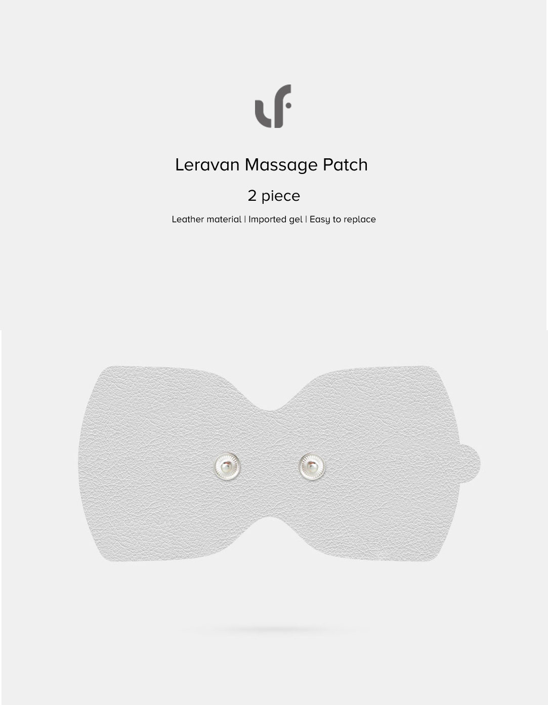 LF Magic Touch Max Massager Patch 2 Pcs LF Magic Touch Max Massager Patch 2 Pcs