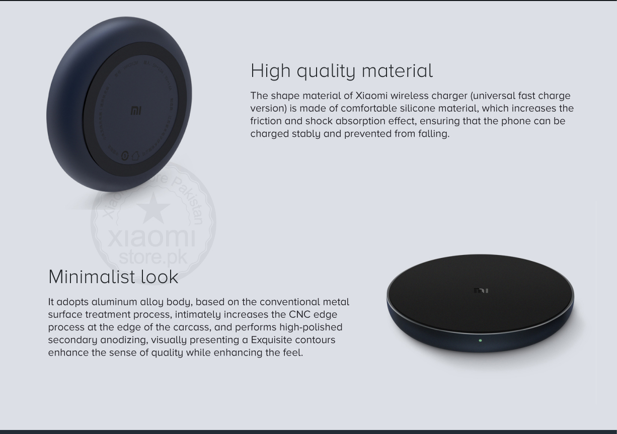 Mi Wireless Charger (Universal Fast Charge Version)