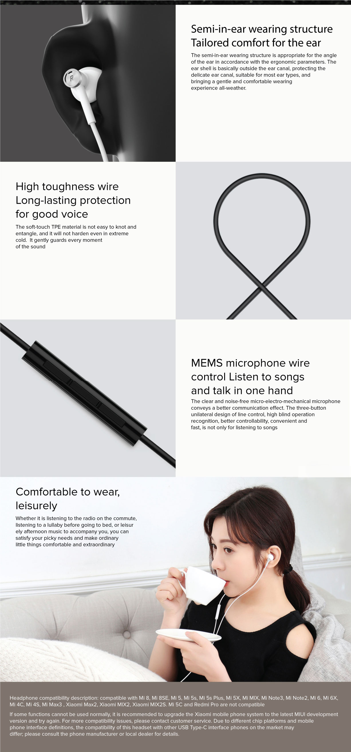 Mi Dual Driver Earphones Type-C Version Mi Dual Driver Earphones Type-C Version