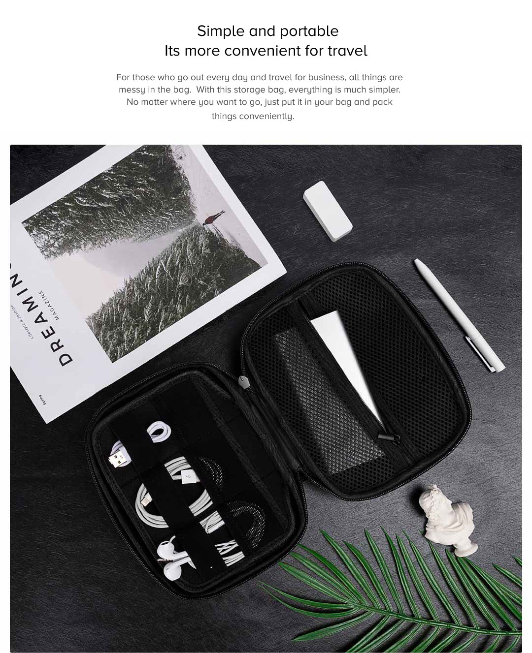 Mi Multifunction Earphones Storage Box Mi Multifunction Earphones Storage Box