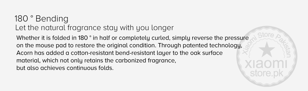 Oak Natural Softwood Carbonized Mouse Pad