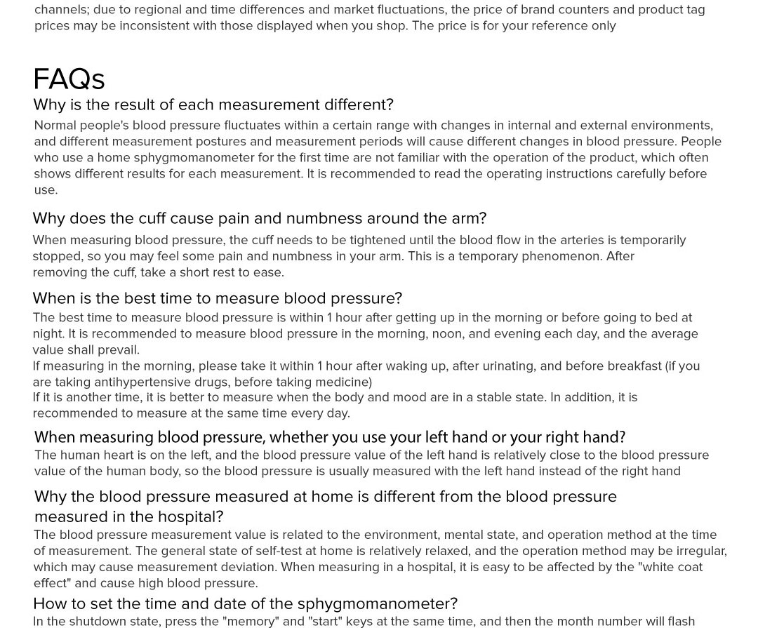 Andon Electronic Blood Pressure Monitor Andon Electronic Blood Pressure Monitor