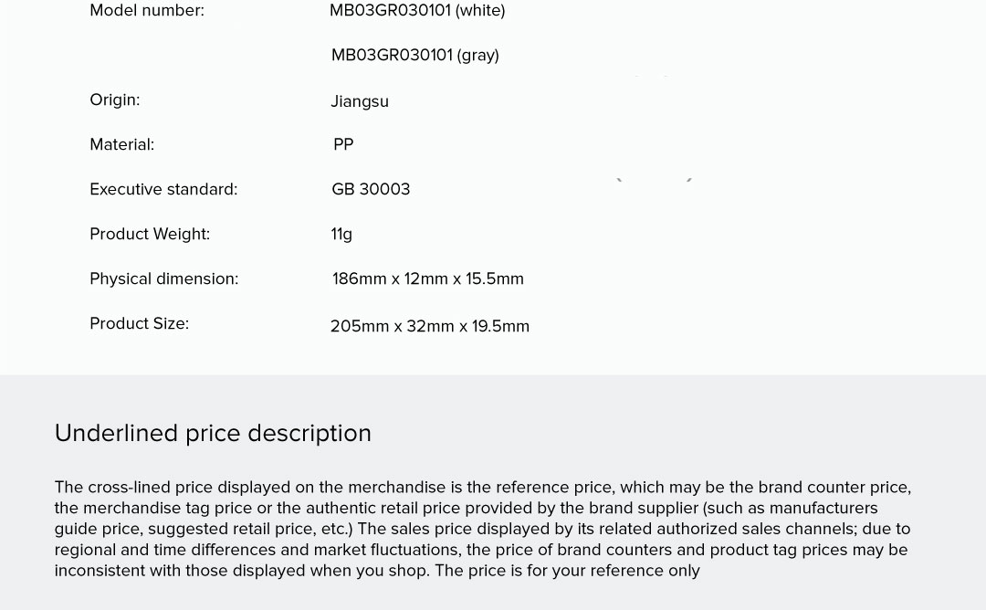 Mi Doctor B Toothbrush (Youth Edition) Mi Doctor B Toothbrush (Youth Edition)