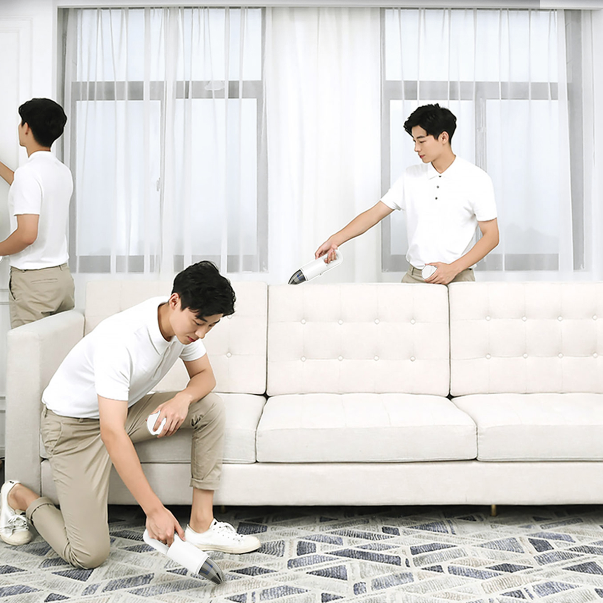 Cleanfly Portable Car Vacuum Cleaner