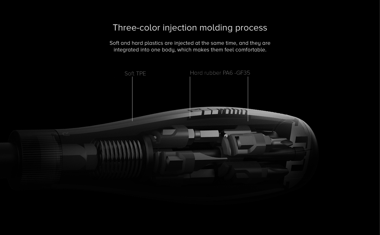 Mijia Wiha 8 in 1 Ratchet Screwdriver