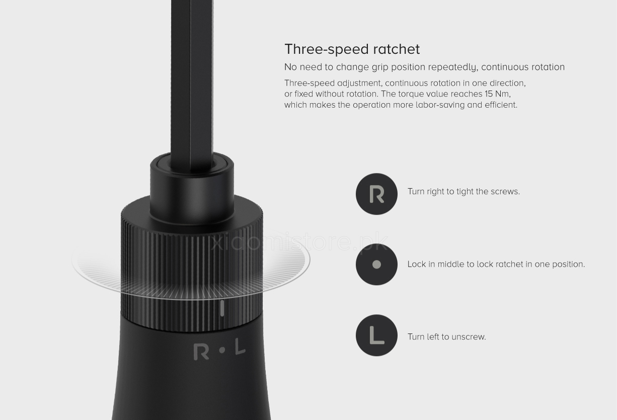 Mijia Wiha 8 in 1 Ratchet Screwdriver