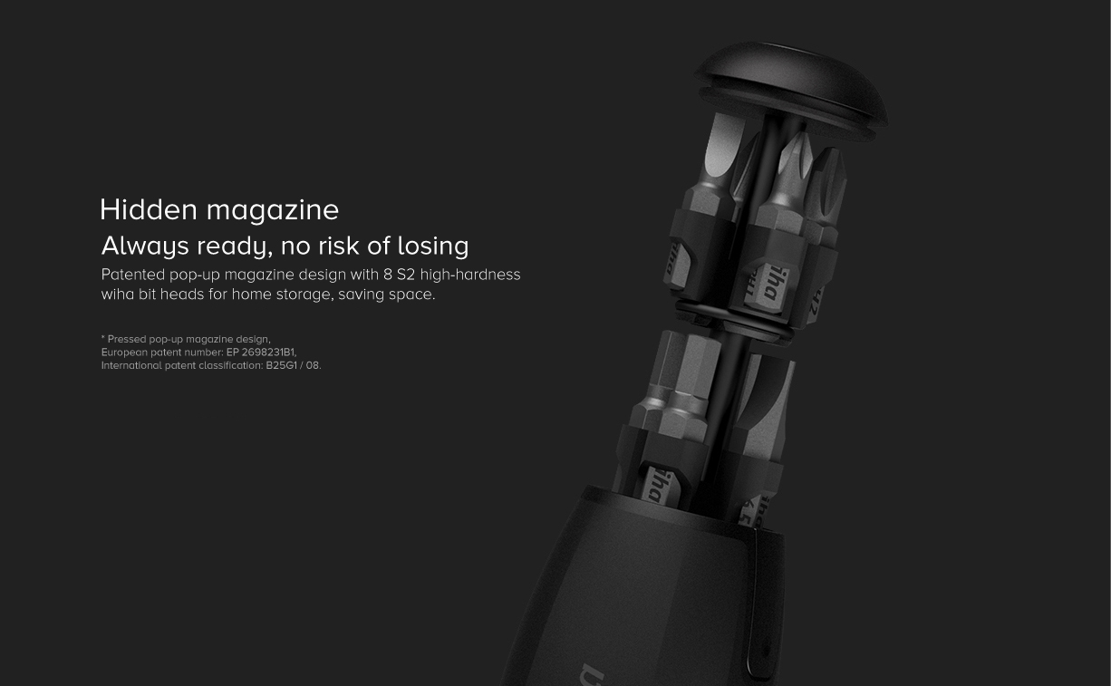 Mijia Wiha 8 in 1 Ratchet Screwdriver