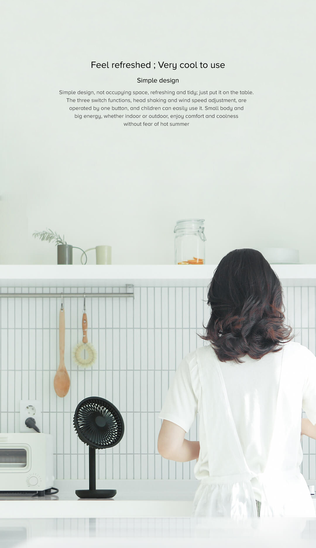 Solove Rechargeable Portable Desktop Fan Solove Rechargeable Portable Desktop Fan