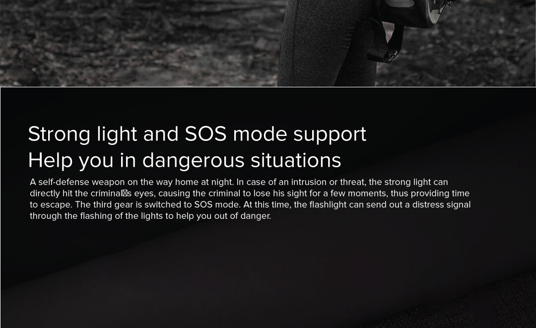 Solove X3 Portable Flashlight Power Bank Solove X3 Portable Flashlight Power Bank