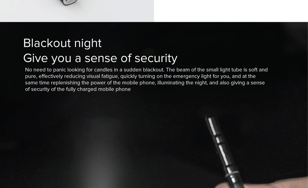 Solove X3 Portable Flashlight Power Bank Solove X3 Portable Flashlight Power Bank