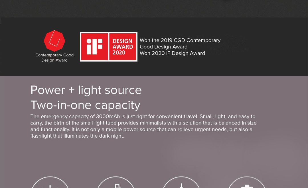 Solove X3 Portable Flashlight Power Bank Solove X3 Portable Flashlight Power Bank