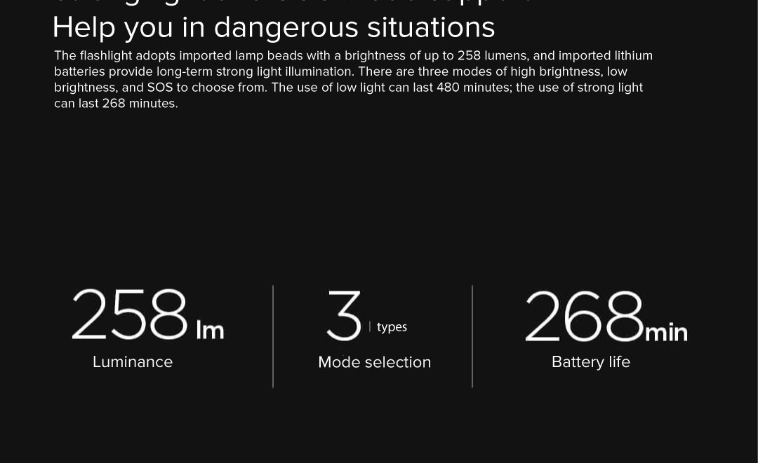 Solove X3 Portable Flashlight Power Bank Solove X3 Portable Flashlight Power Bank