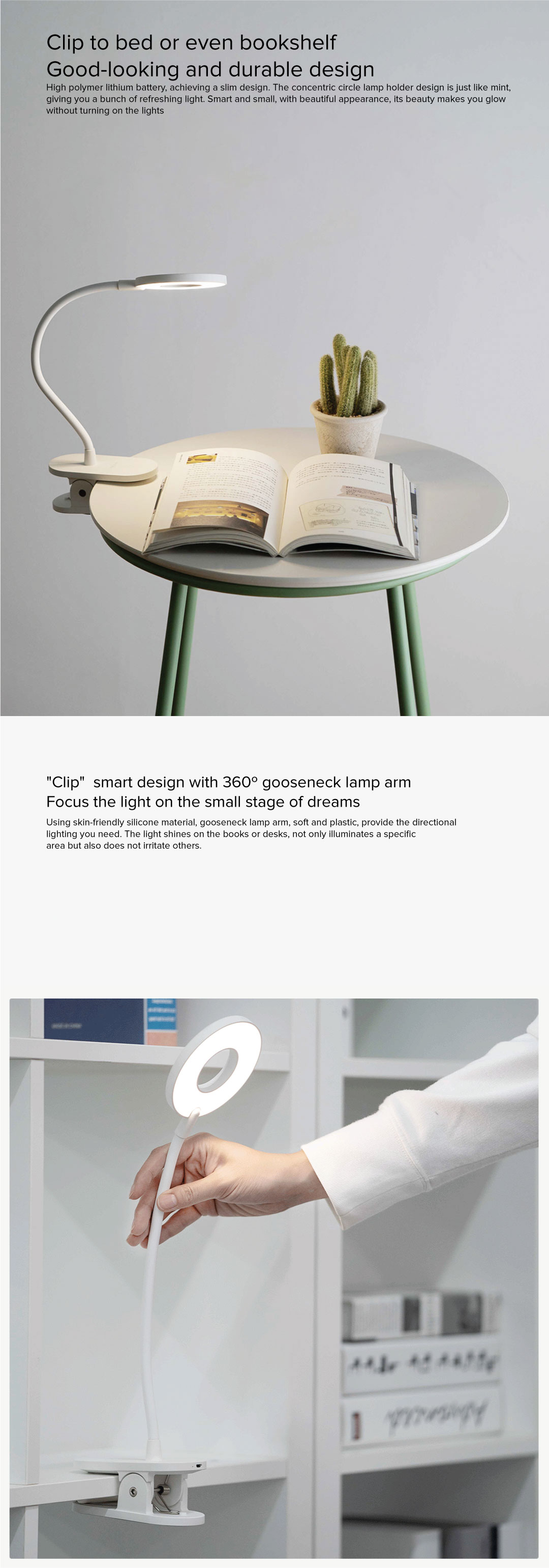 Yeelight LED Clip-on Table Lamp Yeelight LED Clip-on Table Lamp