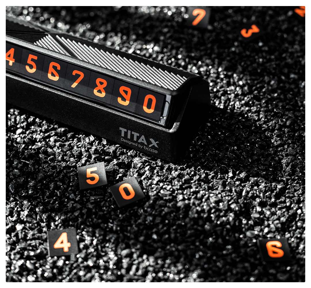 Bcase TITA X Temporary Parking Sign Bcase TITA X Temporary Parking Sign