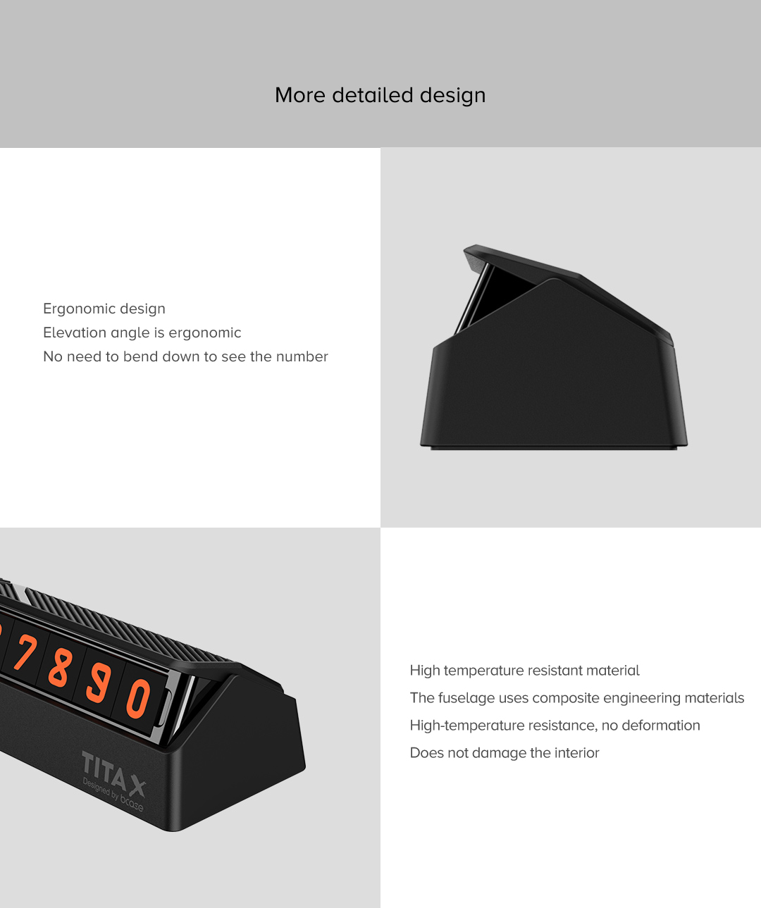 Bcase TITA X Temporary Parking Sign Bcase TITA X Temporary Parking Sign