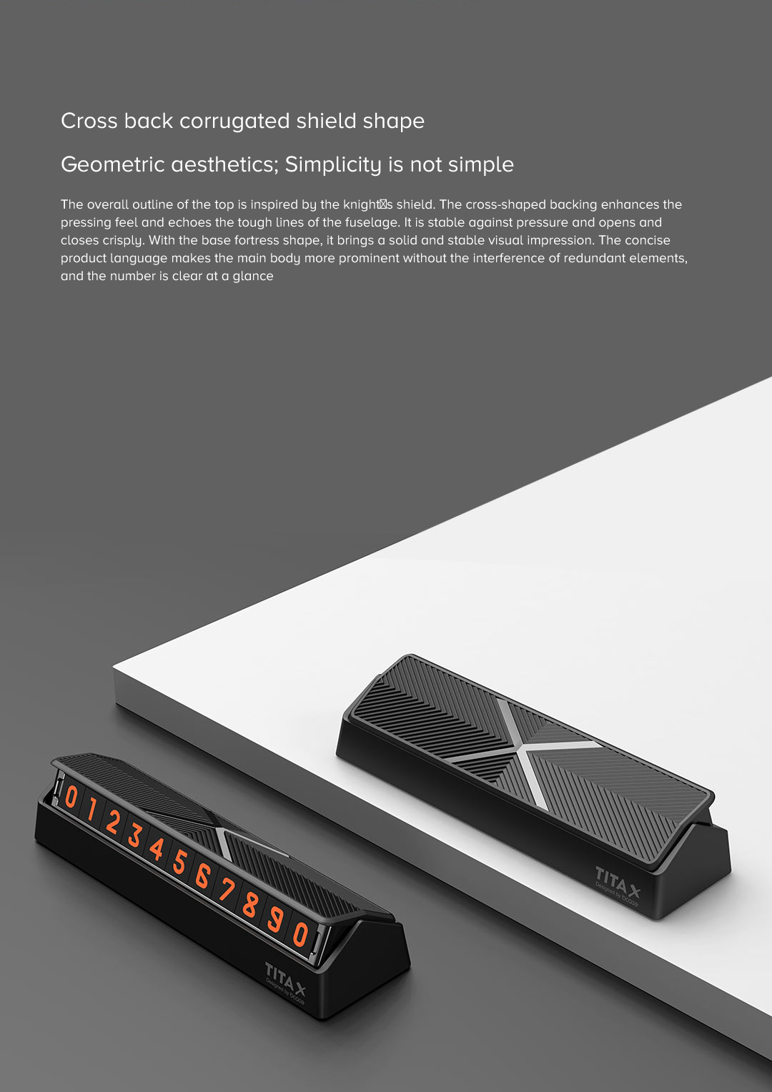 Bcase TITA X Temporary Parking Sign Bcase TITA X Temporary Parking Sign