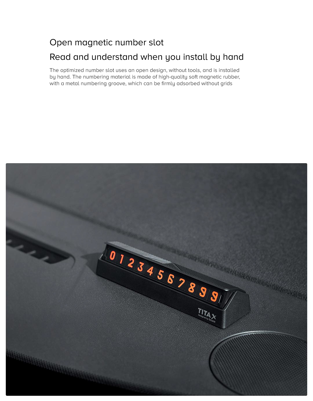 Bcase TITA X Temporary Parking Sign Bcase TITA X Temporary Parking Sign