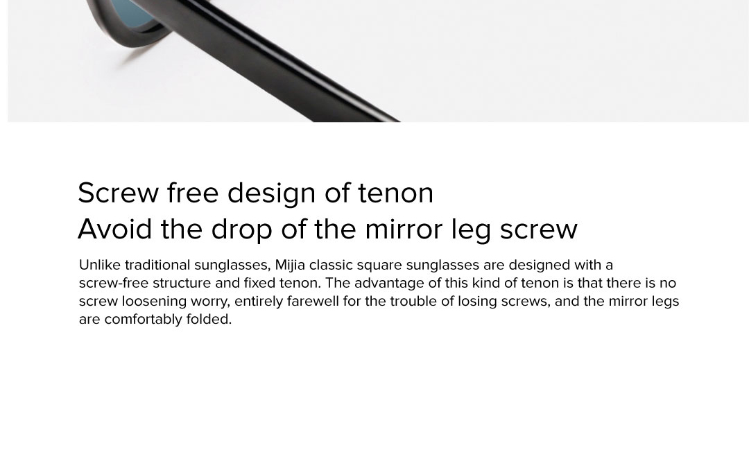 Mi Classic Square Sunglasses