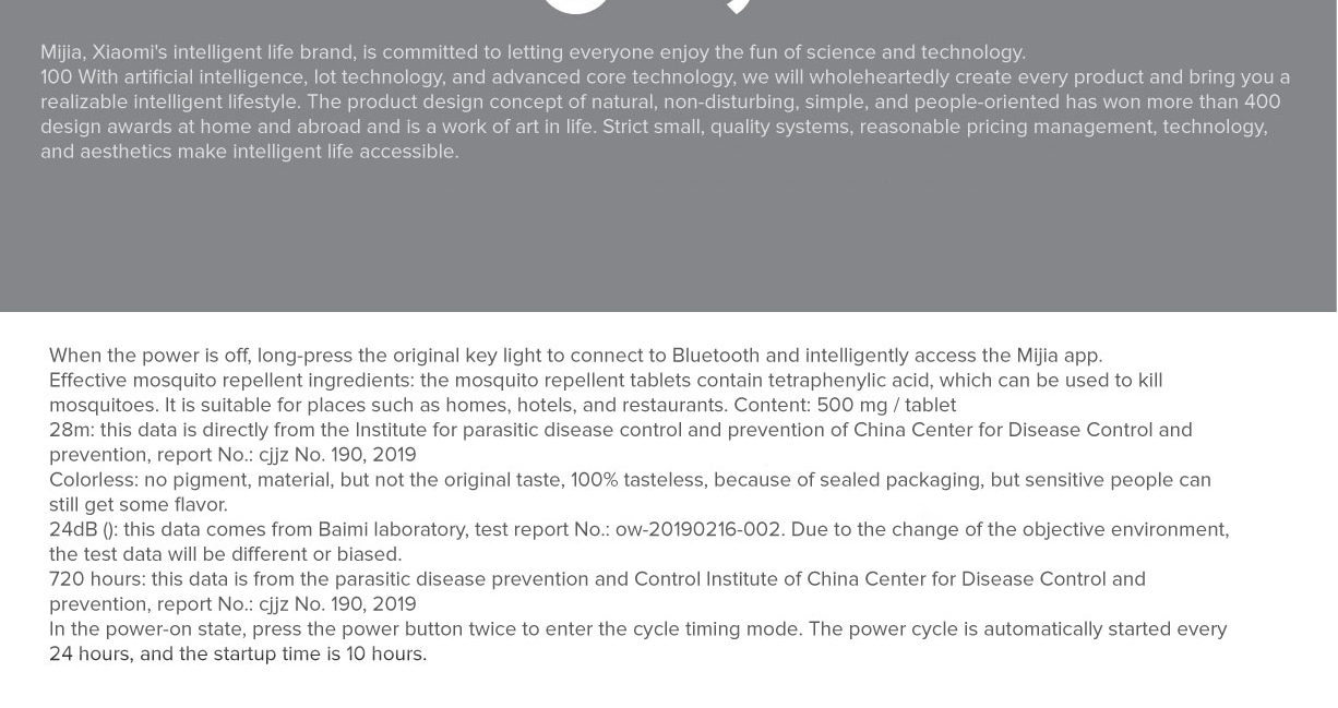 Mi Mosquito Repellent Smart Edition Mi Mosquito Repellent Smart Edition